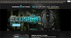 Desktop Screenshot of missioncriticalstudios.com